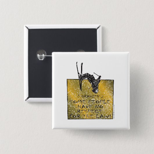 Gravity Skier Button (Vorne & Hinten)