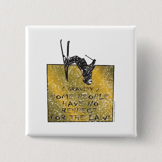 Gravity Skier Button (Vorderseite)