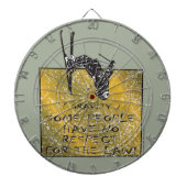 Gravity Skier Dartscheibe (vorne)