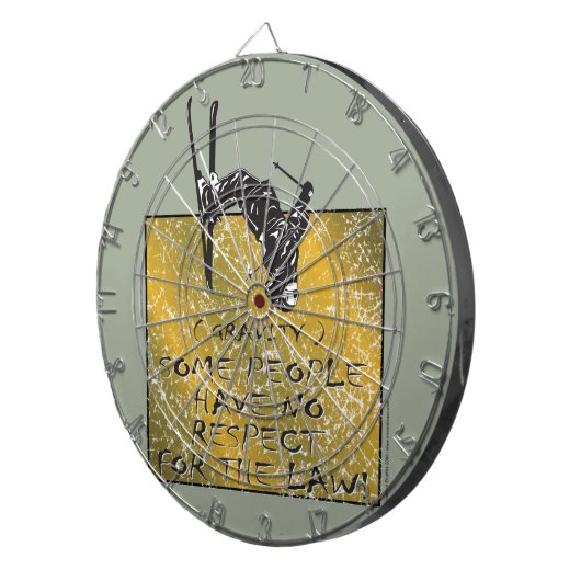 Gravity Skier Dartscheibe (Vorderseite rechts)