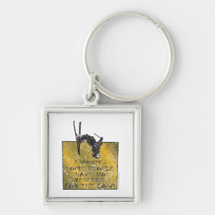 Gravity Skier Schlüsselanhänger