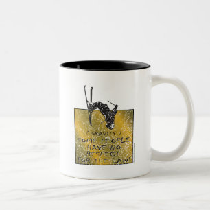 Gravity Skier Zweifarbige Tasse