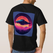 Gravity Space Design T-Shirt (Rückseite)
