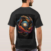 Gravity-Style Emblem Design T-Shirt (Rückseite)