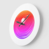 Gravity Style Look Große Wanduhr (Winkel)