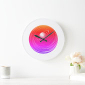 Gravity Style Look Große Wanduhr (Zuhause)