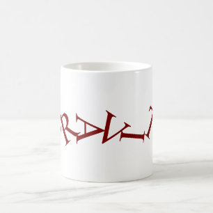 Gravity Typografy Coffee Tasse