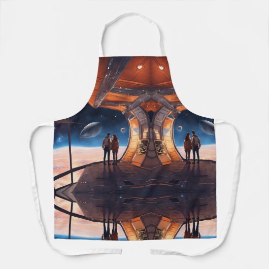 🚀 Gravity Voyage Schürze (Vorderseite)