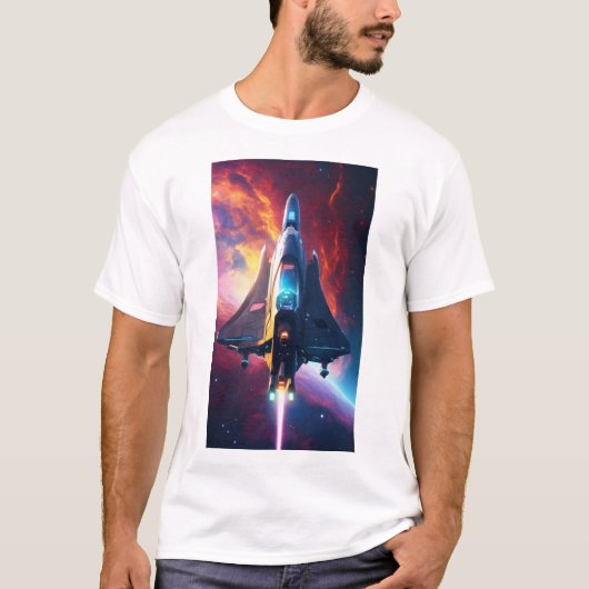 Gravity Voyage Space Station T - Shirt (Vorderseite)