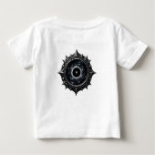 Gravity Warp Black Hole Emblem T - Shirt (Rückseite)