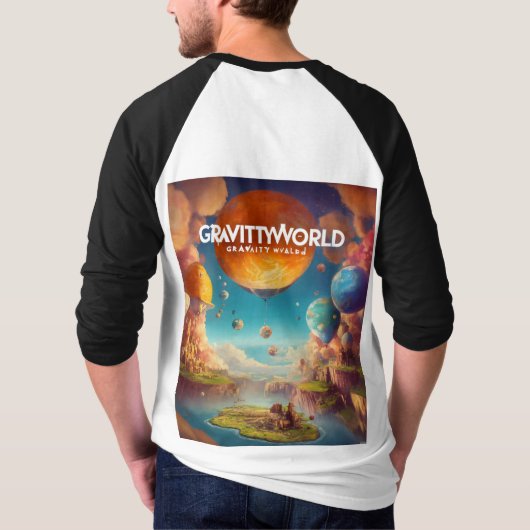 "Gravity's Embrace" T-Shirt (Rückseite)