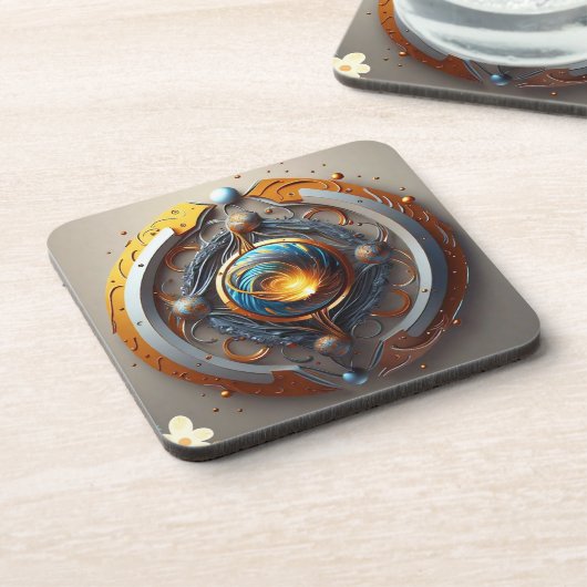 "Gravity's Genesis" Getränkeuntersetzer (Linke Seite)