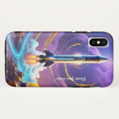 "Gravity's Golden Leap" Case-Mate iPhone Hülle (Rückseite (Horizontal))