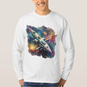 Gravity's Path - Cosmic Voyage T - Shirt