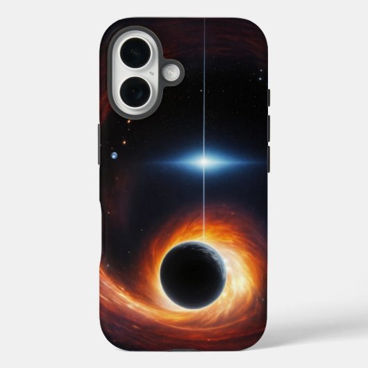 Gravity's Pull Black Hole iPhone/iPad Case (Rückseite)