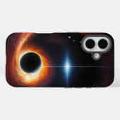Gravity's Pull Black Hole iPhone/iPad Case (Rückseite (Horizontal))