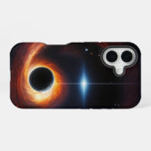 Gravity's Pull Black Hole iPhone/iPad Case iPhone 16 Hülle (Rückseite (Horizontal))