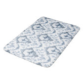 Gravur mit Blütenzange mit Windmühle und blaue Boo Badematte (Schrägansicht)