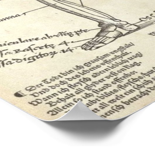 Gravur Poster (Ecke)