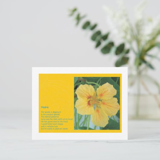 Gravur Postkarte (Stehend Vorderseite)