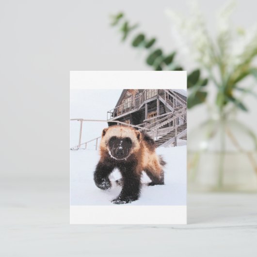 Gravur Postkarte (Stehend Vorderseite)