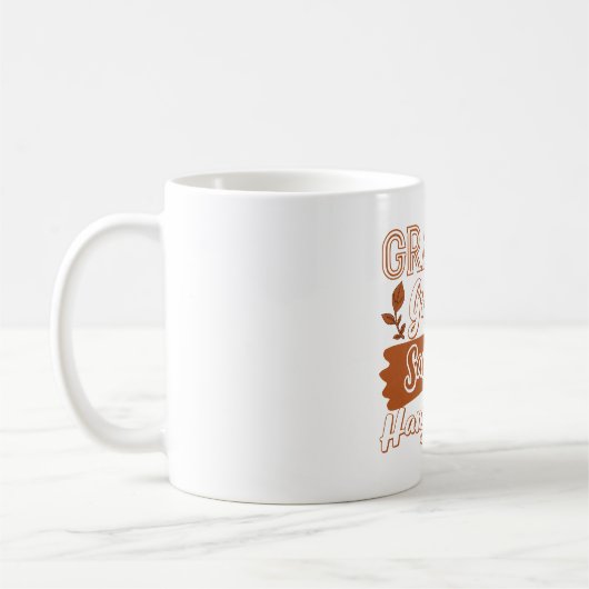 Gravy? Dankbar, Sanity? Weitermachen Kaffeetasse (Links)