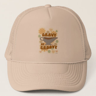 Gravy ist Groovy Erntedank Fest Spaß Truckerkappe