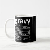 Gravy Nutrition Facts Fun Erntedank Weihnachten F Kaffeetasse (Links)