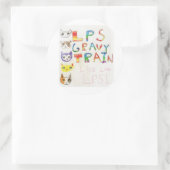 Gravy Train Aufkleber (Tasche)