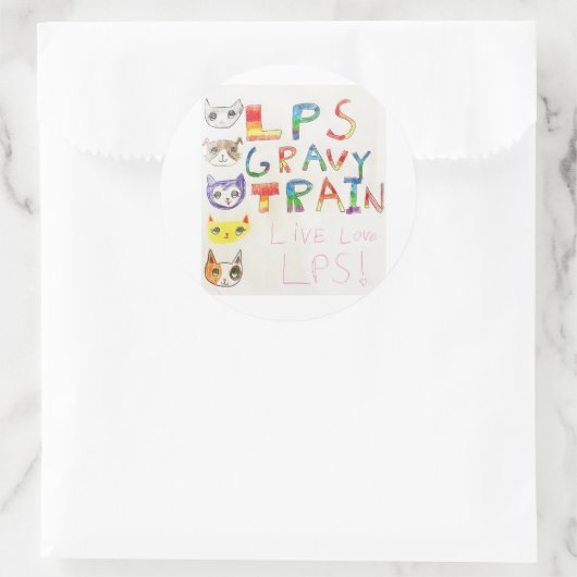 Gravy Train Aufkleber (Tasche)