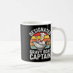 Gravyboot Kapitän Lustiges Thanksgiving Essen Kaffeetasse