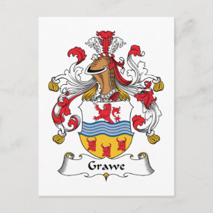 Grawe Familienwappen Postkarte