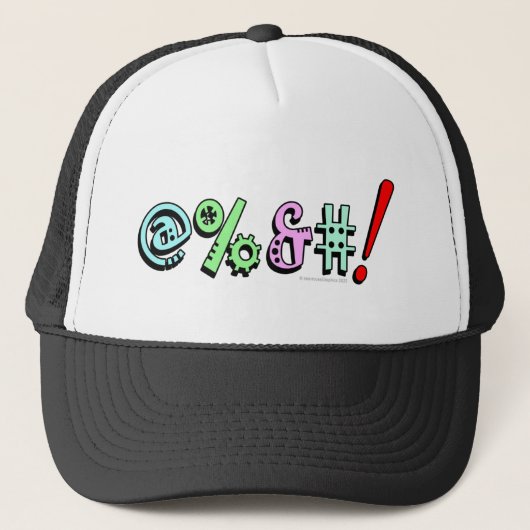 Grawlix CUSTOMIZABLE Hat Truckerkappe (Vorderseite)