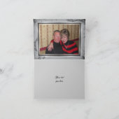 Gray 25. Silberhochzeit Danke (Innenseite)