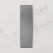 Gray #767676, Gunsmoke Terminkarte (Außenseite Aufgefaltet)