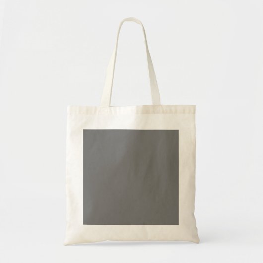 Gray #767676, Gunsmoke Tragetasche (Vorne)