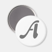 Gray-A-Magnet Magnet (Vorderseite/Rückseite)
