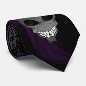 Gray Alien Men's neck Krawatte (Gerollt)