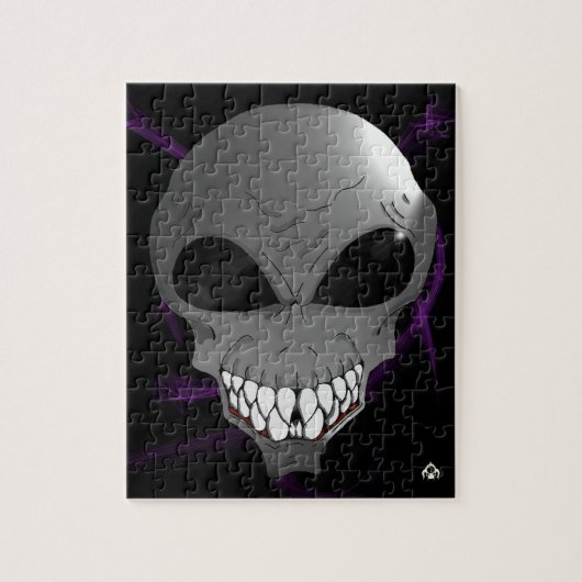 Gray Alien Puzzle (Vertikal)