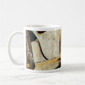 Gray Amish Buggy Horse Kaffeetasse (Links)