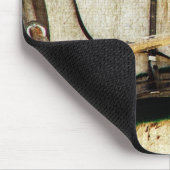 Gray Amish Buggy Horse Mousepad (Ecke)
