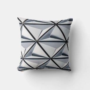 Gray and black digital wallpaper kissen