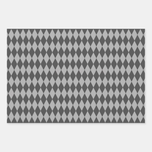 Gray and Gold Paris thematisch Geschenkpapier Set (Vorderseite 3)