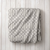 Gray and Ivory Trellis | Modernes Bauernhaus Sherpadecke