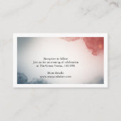 Gray and Rose Outer Space Enclosure Card Begleitkarte (Vorderseite)