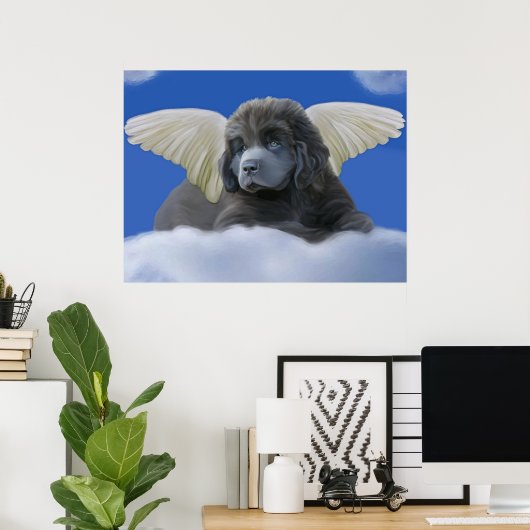 Gray Angel Poster (Heimbüro)