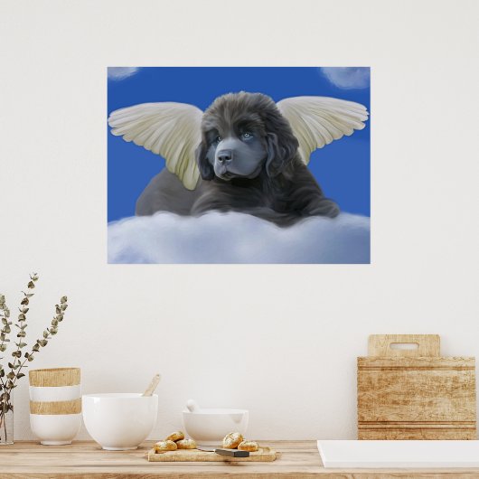 Gray Angel Poster (Küche)