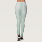 Gray Aqua geen White rustikal Leggings (Rückseite)
