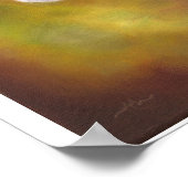 Gray-Arabian-Stute, 11"x14" Poster (Ecke)