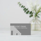 Gray Architect historische Gebäude renovieren Visitenkarte (Stehend Vorderseite)